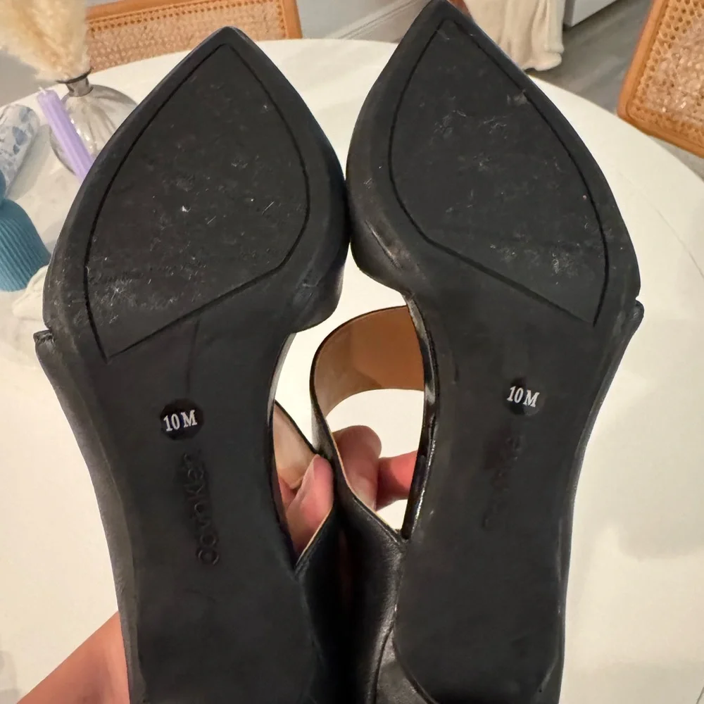 Calvin Klein Black Strappy Heels - Picture 4 of 4